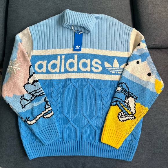 Adidas Unisex Turtleneck Sweater | M - Picture 5 of 8